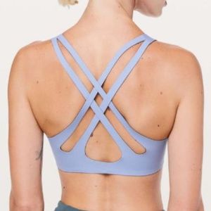 Lululemon Light Strides Bra Iron Purple